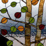 Aspen tree-denver stained glass