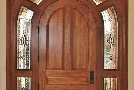 custom stained glass entryway denver