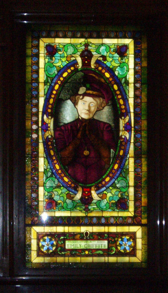historic stained glass colorado emily griffith