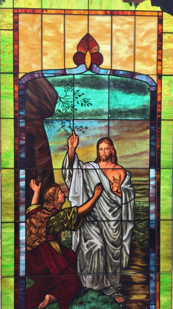 renovated stained glass